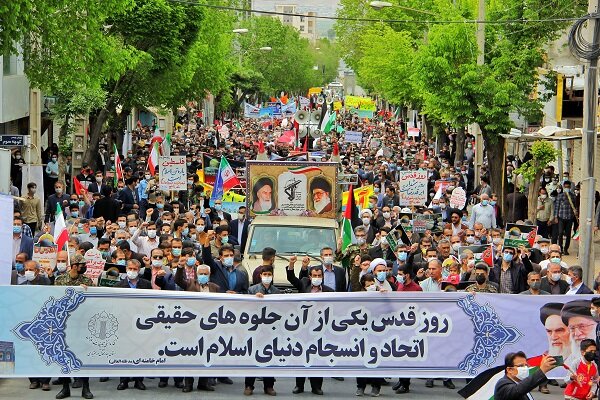 راهپیمایی روز جهانی قدس نماد وحدت مردم بود