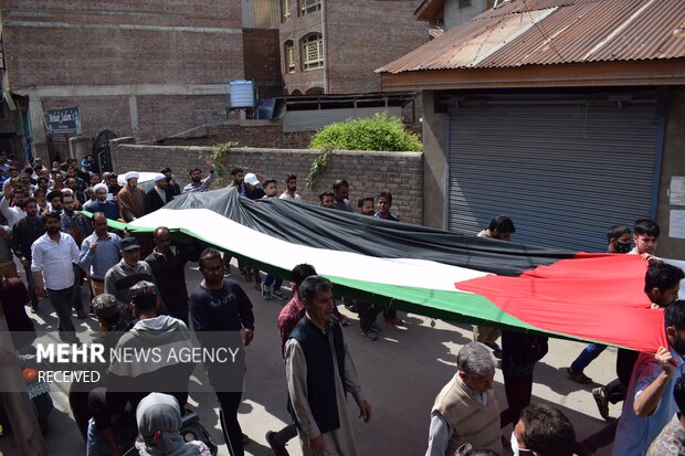 راهپیمایی روز جهانی قدس در کشمیر