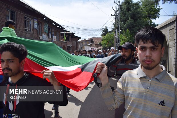 راهپیمایی روز جهانی قدس در کشمیر