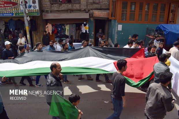 راهپیمایی روز جهانی قدس در کشمیر