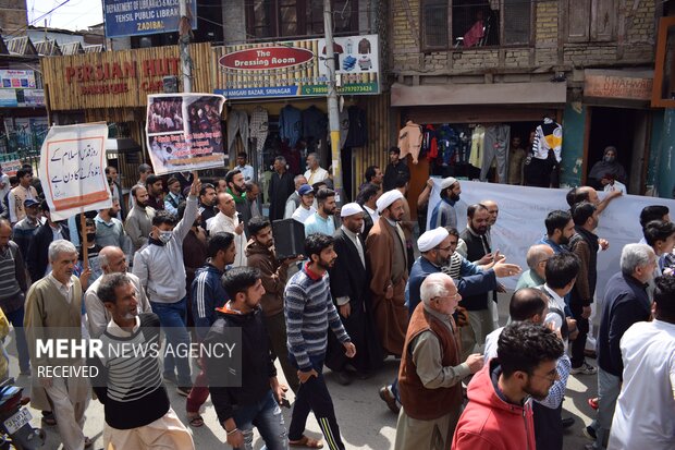 راهپیمایی روز جهانی قدس در کشمیر