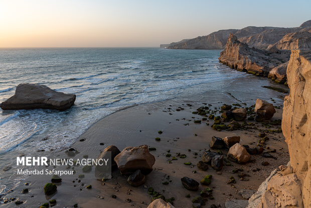 Pars Jonoubi beautiful beaches