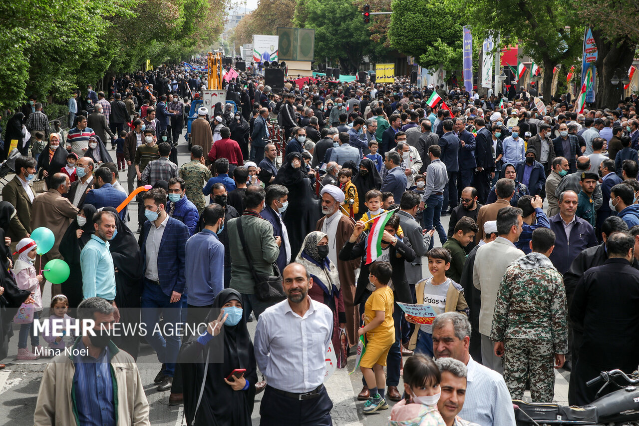 قدردانی از حضور باشکوه مردم آذربایجان شرقی در راهپیمایی روز قدس