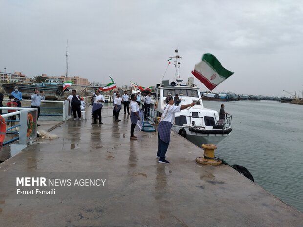 جشن روز ملی خلیج فارس در گناوه برگزار شد