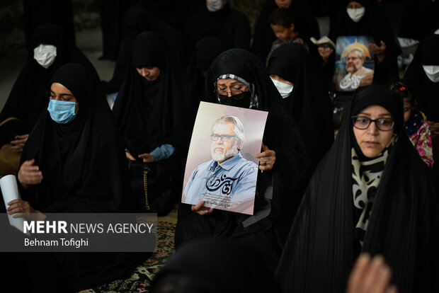 Talebzadeh funeral ceremony