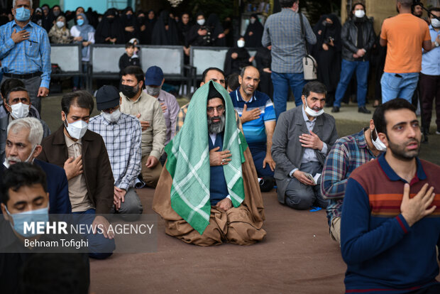 Talebzadeh funeral ceremony