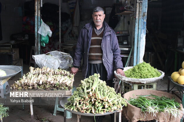 بازار گیاهان بهاری کرمانشاه