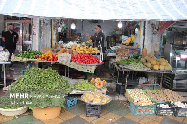 بازار گیاهان بهاری کرمانشاه