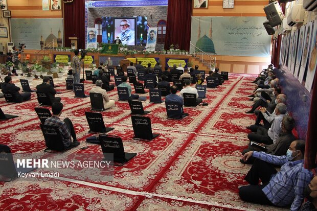 مراسم گرامیداشت مرحوم نادر طالب زاده