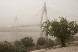 هشدار زرد تندباد و گرد و خاک محلی در خوزستان صادر شد
