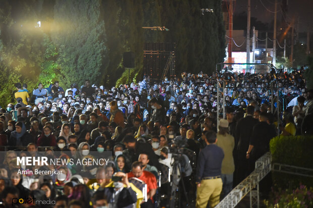 Closing ceremony of Saadi week in Shiraz