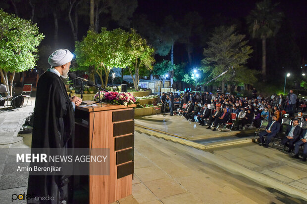 Closing ceremony of Saadi week in Shiraz