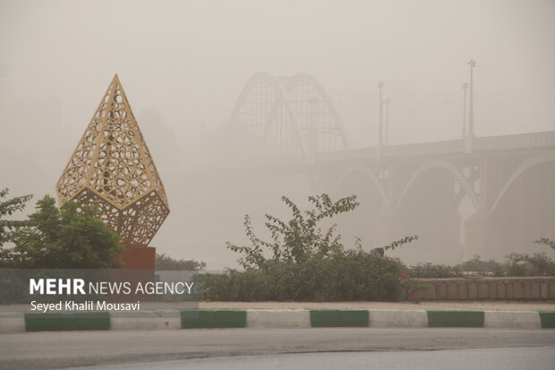 پیش بینی خیزش گردوخاک محلی و موقتی در خوزستان/ باران در راه است