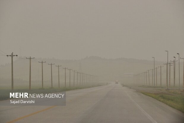 آلودگی هوا در خرم آباد