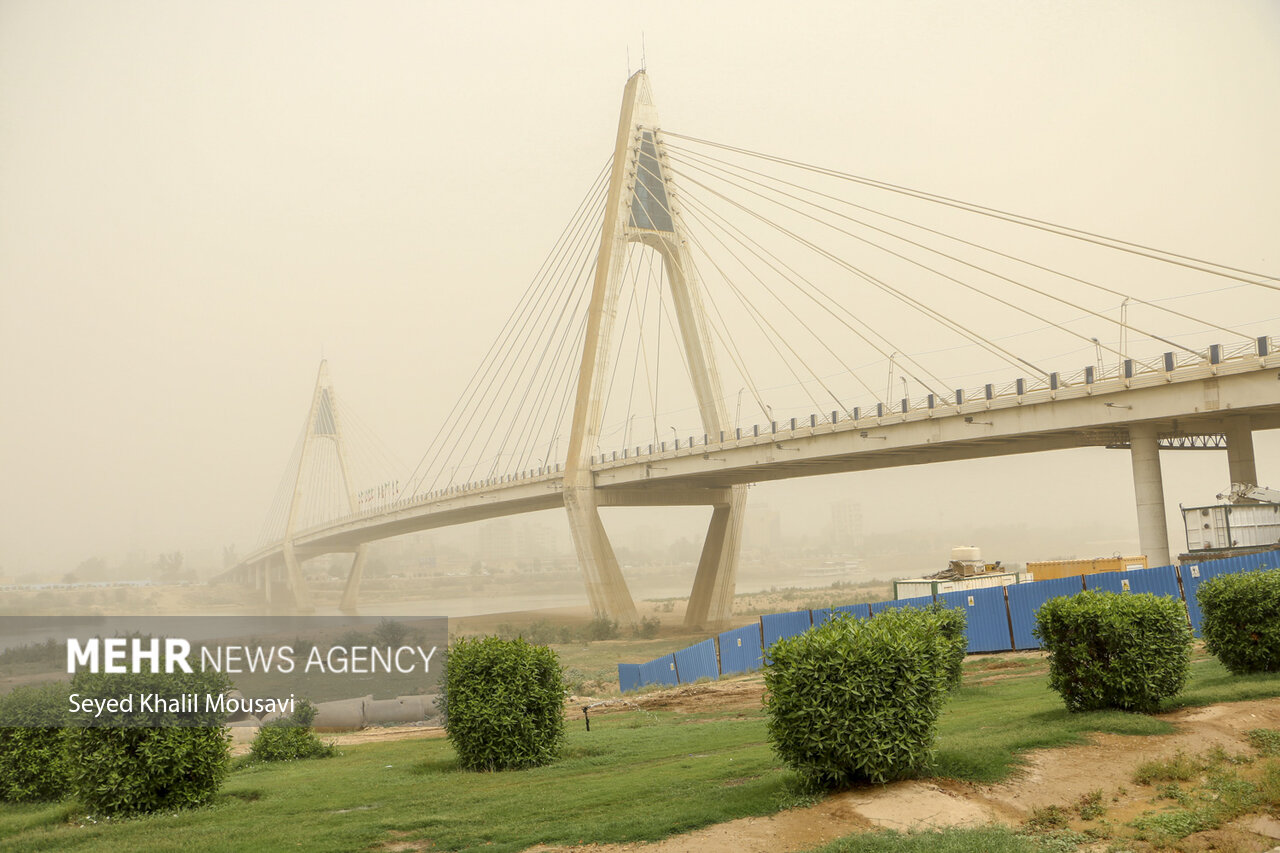 هشدار وقوع گرد و خاک در خوزستان صادر شد