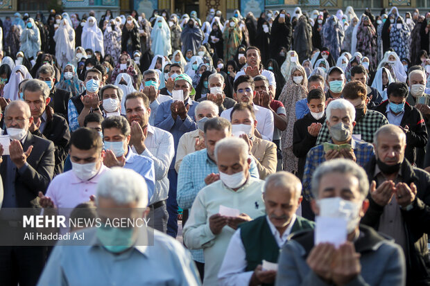 برپایی نماز عید سعید فطر در دیار مومنان کاشان