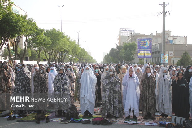 برگزاری نماز عید فطر در کرمانشاه