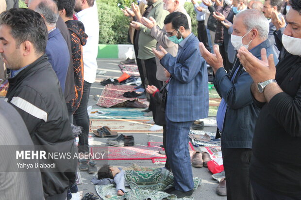 برگزاری نماز عید فطر در کرمانشاه