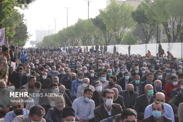 برگزاری نماز عید فطر در کرمانشاه