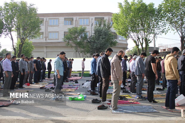 برگزاری نماز عید فطر در کرمانشاه