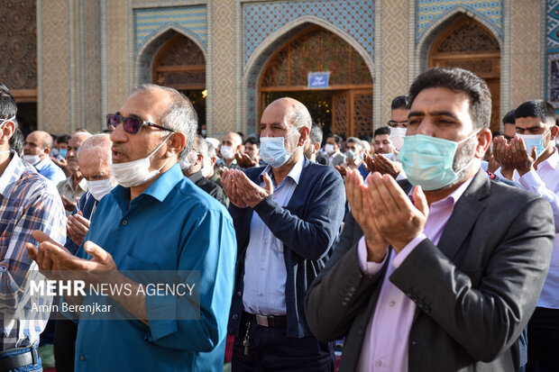 اقامه نماز عید سعید فطر در شیراز