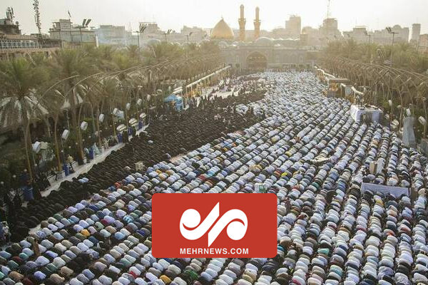 اقامه نماز عید فطر در بین الحرمین