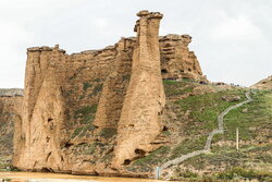 Behestan Castle in Zanjan province