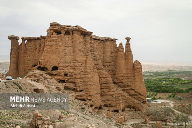 قلعه بهستان در شهرستان ماهنشان