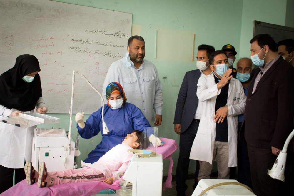ارائه خدمات رایگان پزشکی به ۴ هزار نفر در منطقه محروم فیروزآباد