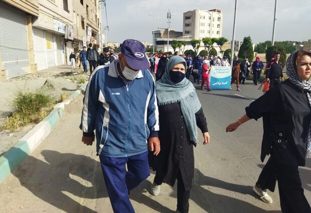 برگزاری همایش ملی پیاده‌روی ایرانیان در کرج