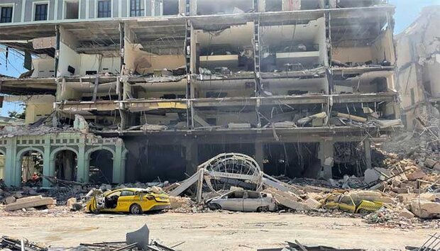 کیوبا کے ایک ہوٹل میں  دھماکے کے نتیجے میں 22 افراد ہلاک