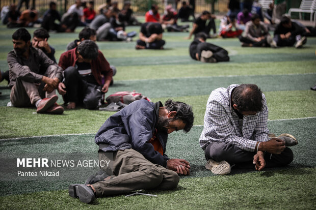 اجرای طرح برخورد با موادفروشان و معتادان متجاهر در گرگان 