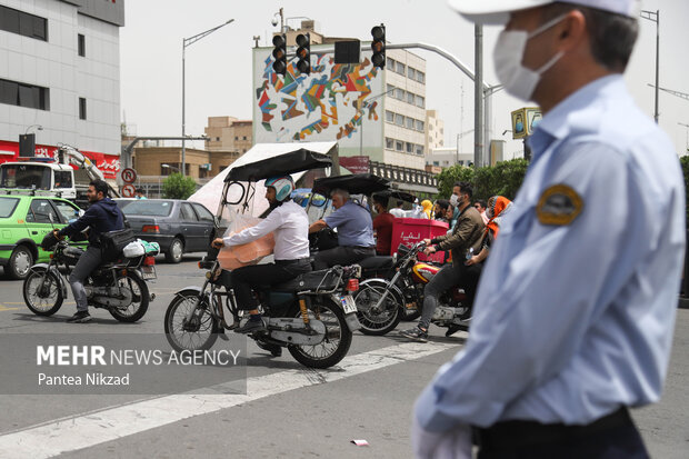 ۳۲ درصد از موتورسیکلت‌های کل کشور در شهر تهران تردد می‌کنند