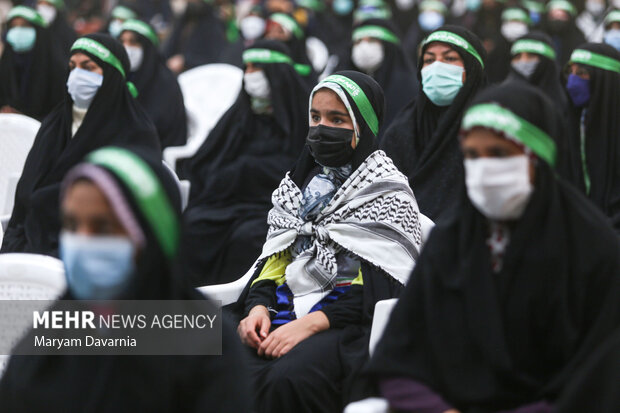 رزمایش جهادگران فاطمی در خراسان شمالی