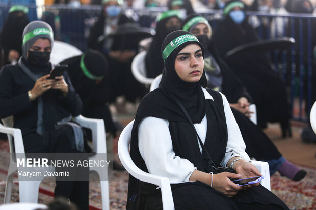 رزمایش جهادگران فاطمی در خراسان شمالی