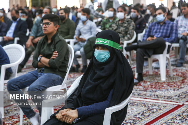 رزمایش جهادگران فاطمی در خراسان شمالی