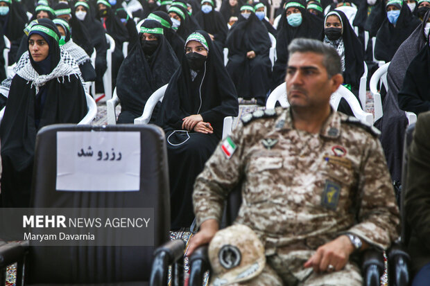 رزمایش جهادگران فاطمی در خراسان شمالی