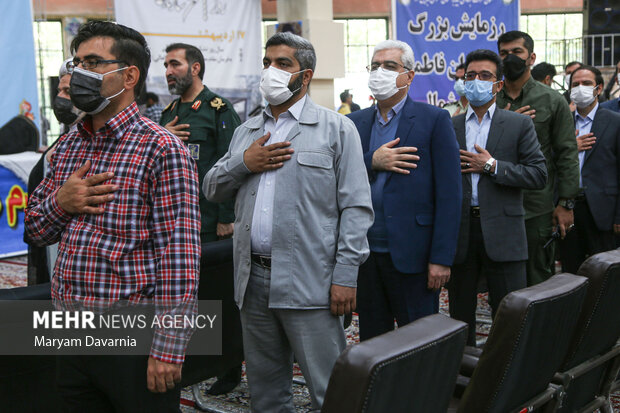 رزمایش جهادگران فاطمی در خراسان شمالی