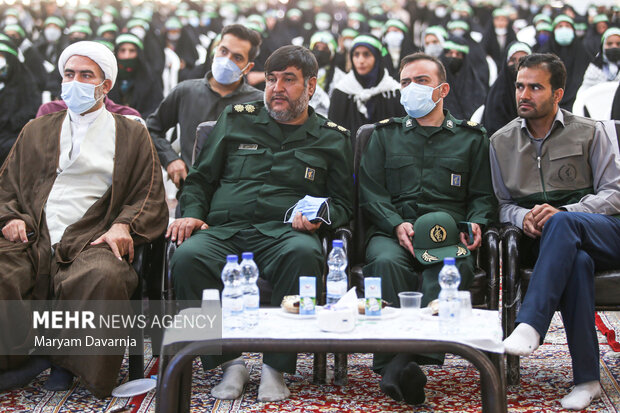 رزمایش جهادگران فاطمی در خراسان شمالی