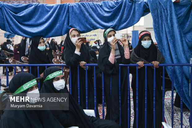 رزمایش جهادگران فاطمی در خراسان شمالی