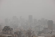 اوج شاخص آلودگی هوای تهران در منطقه ۲