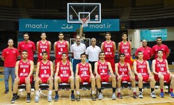 Iran U16 basketball team
