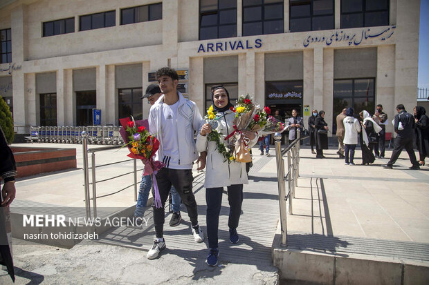 استقبال از قهرمانان پارالمپیک در کرمانشاه