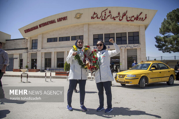 استقبال از قهرمانان پارالمپیک در کرمانشاه