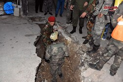 کشف تونل متعلق به بقایای تروریستی در شهر «حلب» سوریه