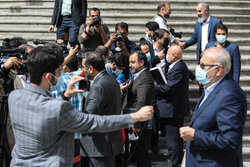 Sidelines of Wed. Cabinet meeting