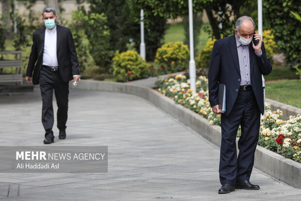 On the sidelines of the Wed. Cabinet meeting