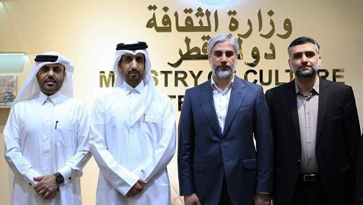غرفه قطر در نمایشگاه کتاب تهران افتتاح شد