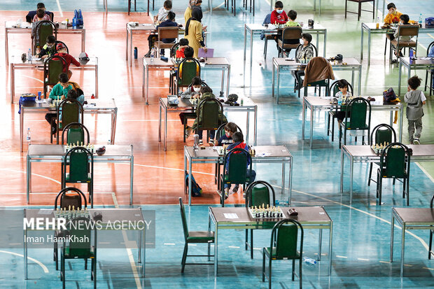 Iran boys chess championship in Hamedan