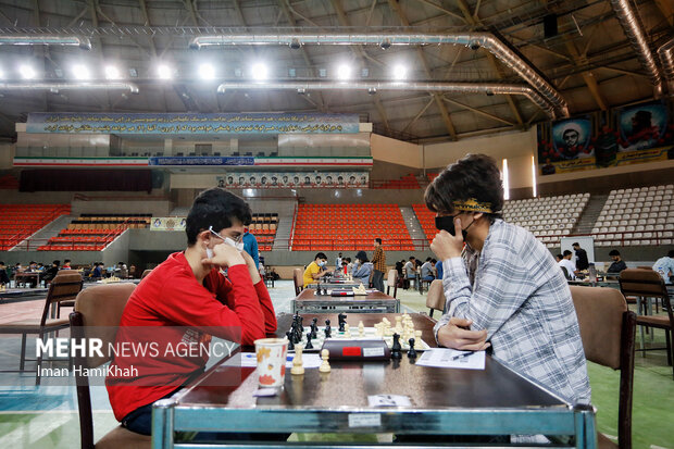 Iran boys chess championship in Hamedan